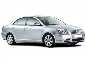 Коврики в салон (2 ряда) Toyota Avensis II 2003-2009 (седан 40/60 спинка 2 ряд) 