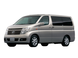 Коврики в салон (2 ряда) Nissan Elgrand II (E51) 2002-2010 (правый руль)*
