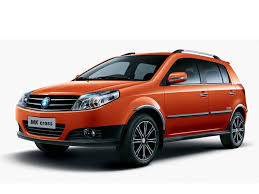 Коврики из экокожи 3D  Geely MK Cross 2010-н.в.